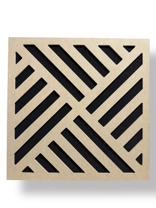 Set of 4 - Decorative Acoustic Panel – Style #33-1 “Fawn”