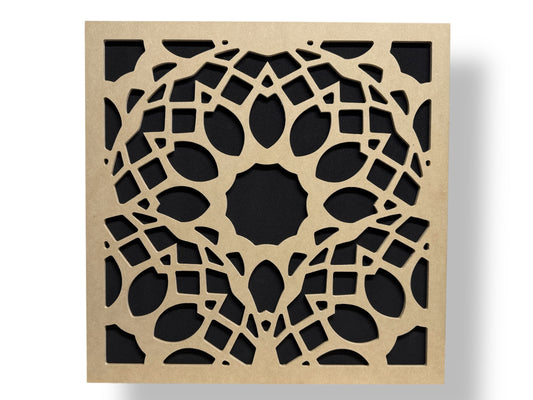 Set of 4 - Decorative Acoustic Panel – Style #65-1 “Skye”