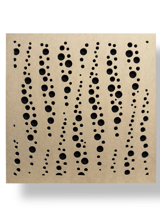 Set of 4 - Decorative Acoustic Panel – Style #76-1 “Sculpt”