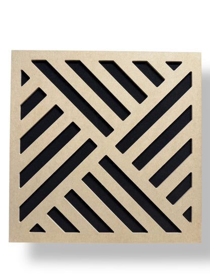 Set of 4 - Decorative Acoustic Panel – Style #33-1 “Fawn”