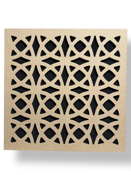 Set of 4 - Decorative Acoustic Panel – Style #62-1 “Moss”