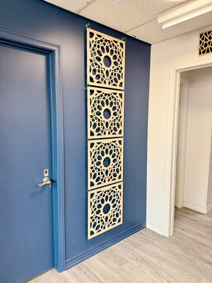 Set of 4 - Decorative Wall Panel – Style #65 “Skye”