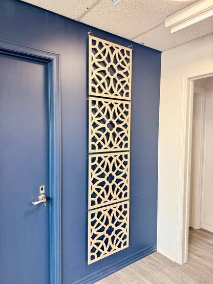 Set of 4 - Decorative Wall Panel – Style #30 “Quartz”