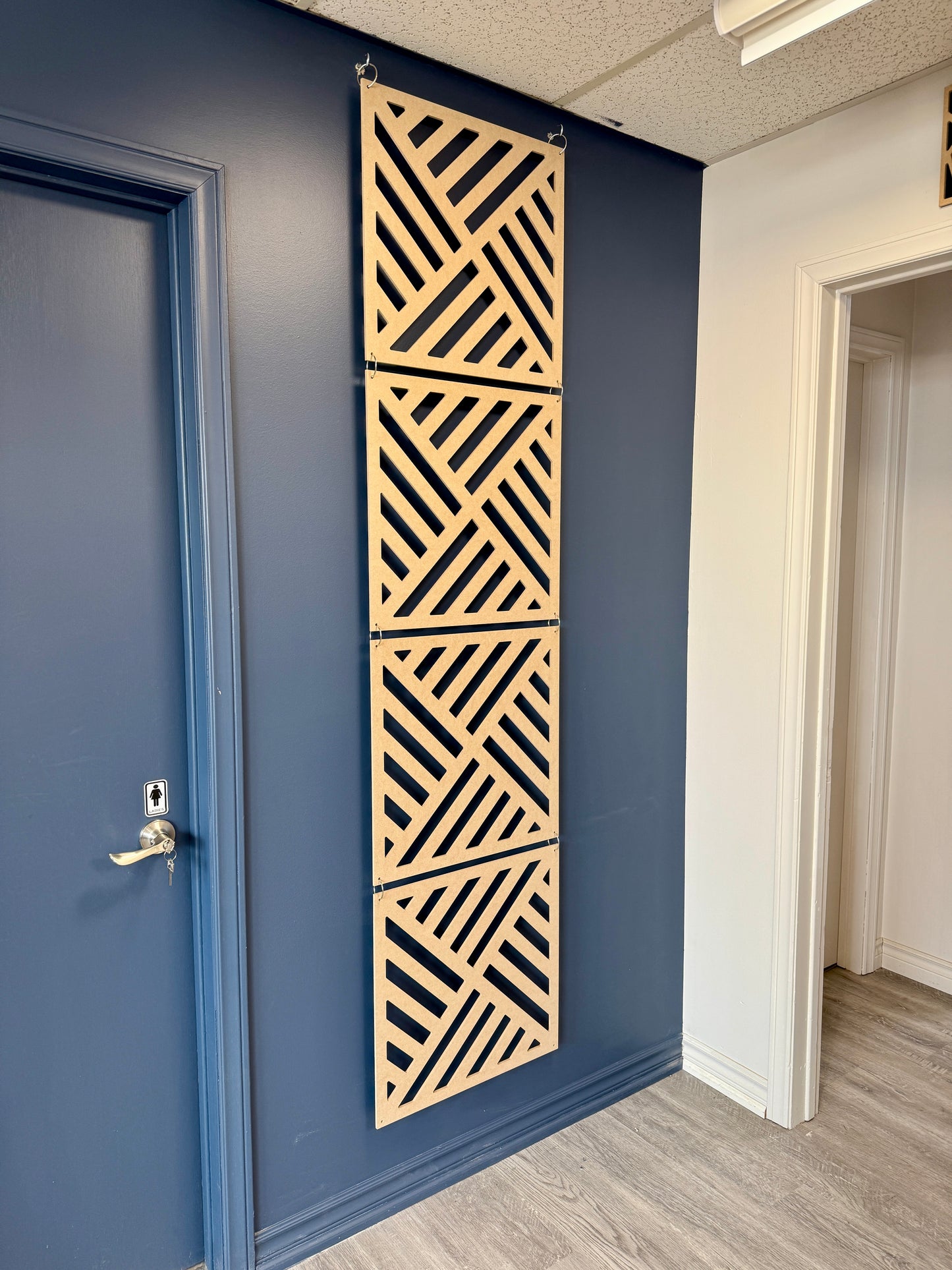 Set of 4 - Decorative Wall Panel – Style #33 “Fawn”