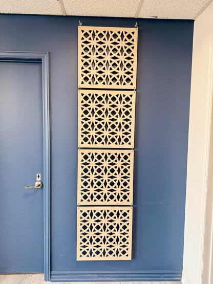 Set of 4 - Decorative Wall Panel – Style #62 “Moss”