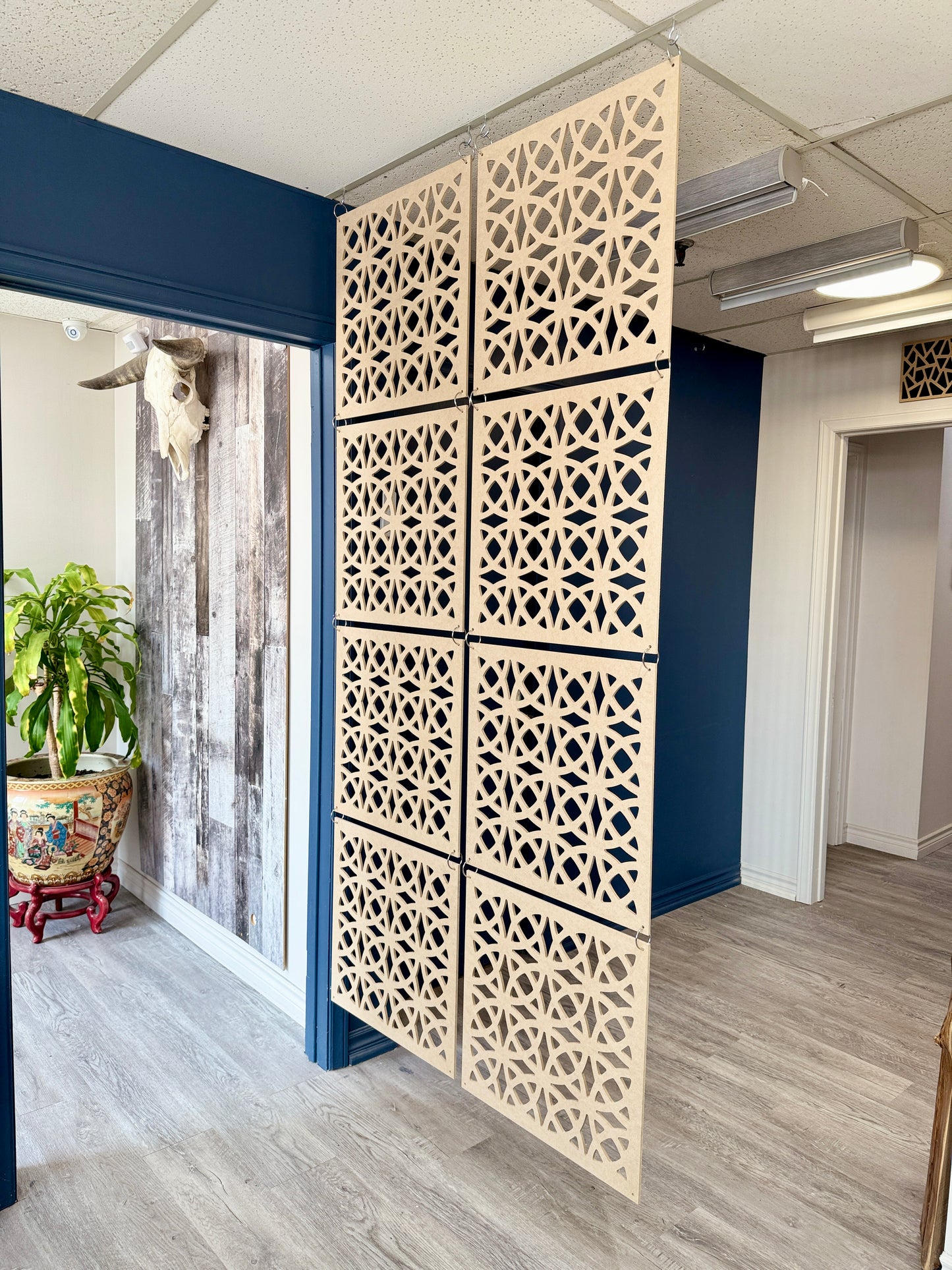 Set of 4 - Decorative Wall Panel – Style #62 “Moss”