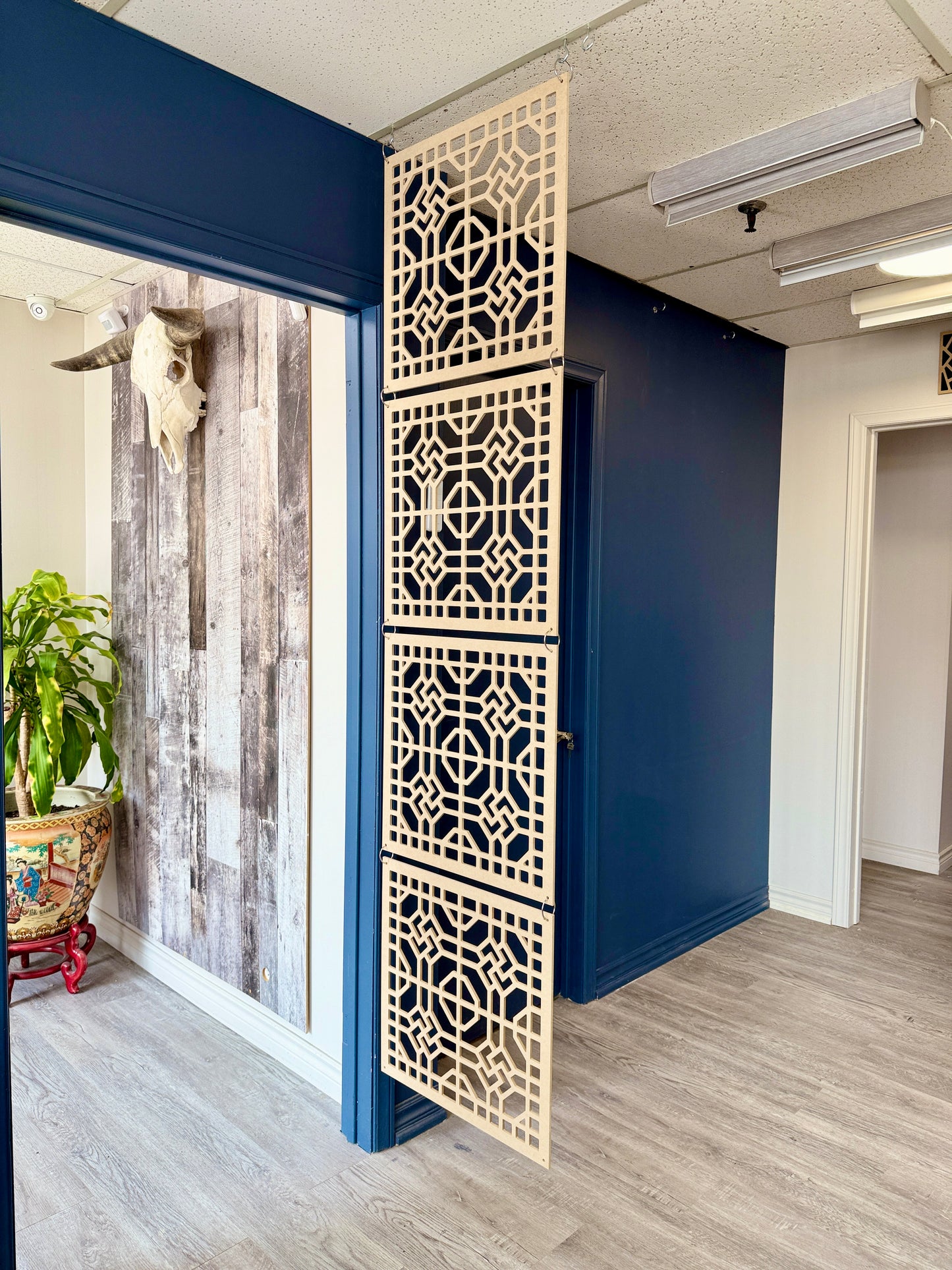 Set of 4 - Decorative Wall Panel – Style #11 “Flicker”