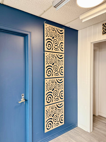 Set of 4 - Decorative Wall Panel – Style #100 “Shore”