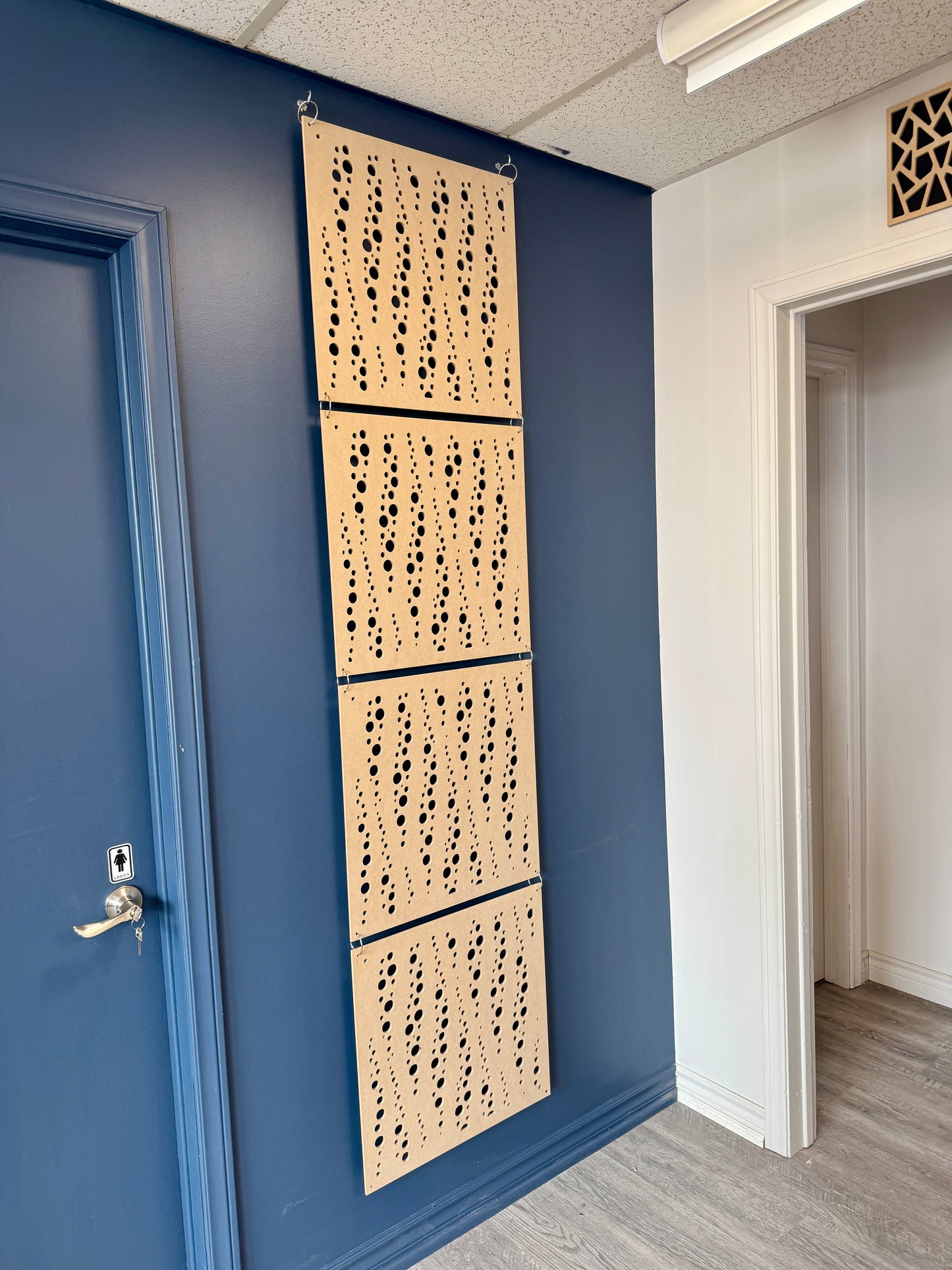 Set of 4 - Decorative Wall Panel – Style #76 “Sculpt”