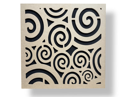 Set of 4 - Decorative Acoustic Panel – Style #100-1 “Shore”