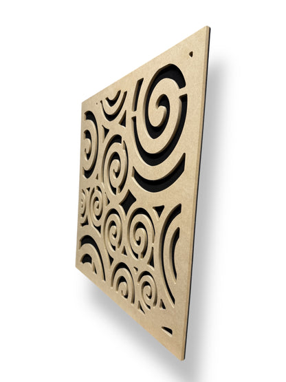 Set of 4 - Decorative Acoustic Panel – Style #100-1 “Shore”